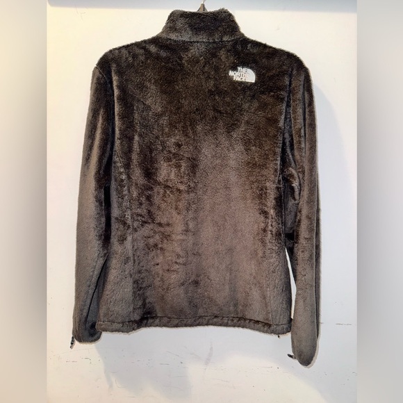 THE NORTH FACE Womens OSITO Soft Fuzzy Fleece Full Zip Pocket Jacket Size Medium - Picture 7 of 7
